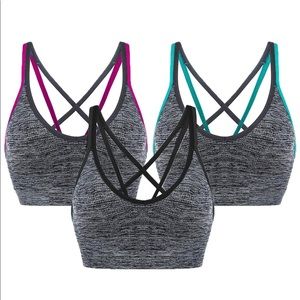 Sports Bras (3 Pack - Low/Medium Support)